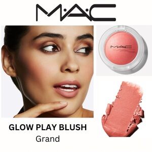 NEW MAC GLOW PLAY BLUSH Shade: Grand